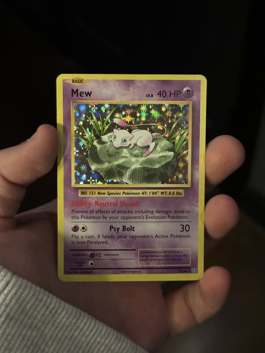 Y'all keep running the Bubble Mew up. 

I'll keep buying holos like this for $12. 😮‍💨
