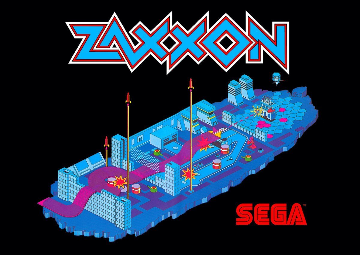 RetroGamerArt's tweet image. Zaxxon ❤️ (1982)