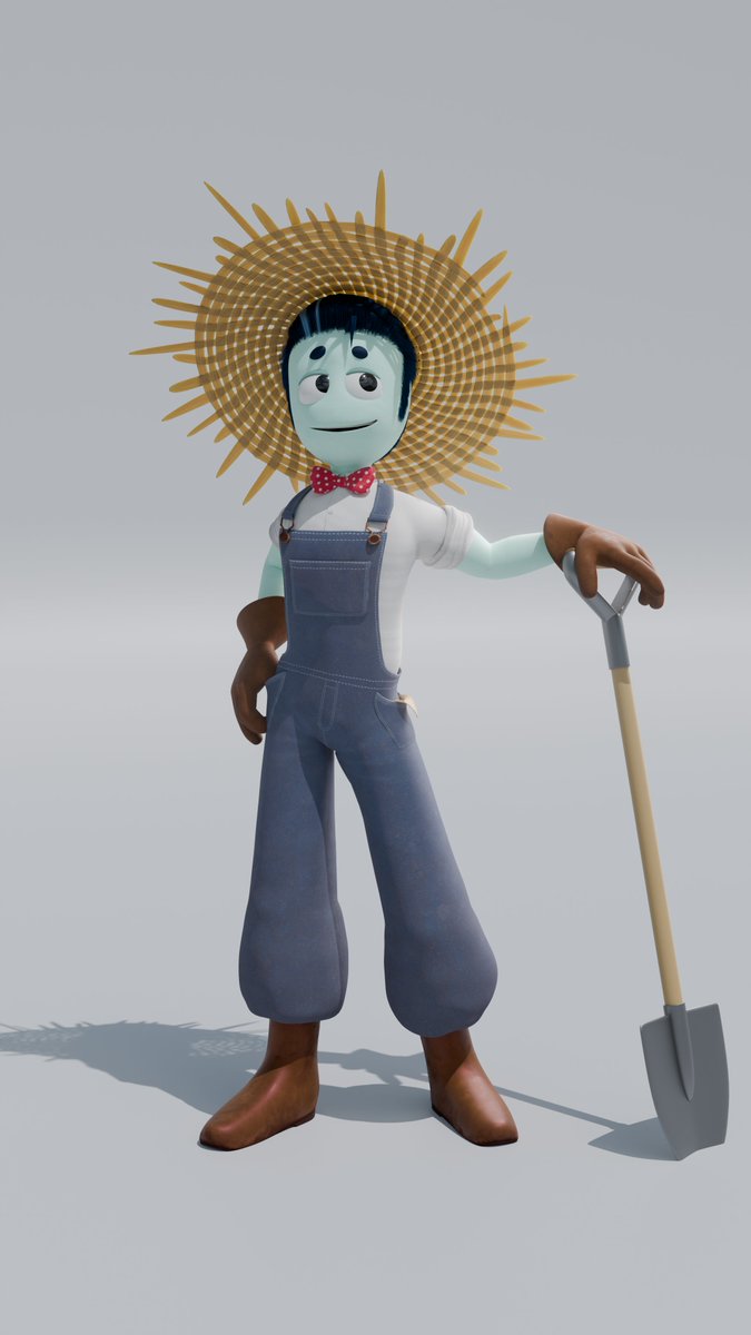 Oliver's new model!!! This one really kicked my butt but I soldiered through 😄

Veena is next, and then I can start animating my short film #Roblox #RobloxDev