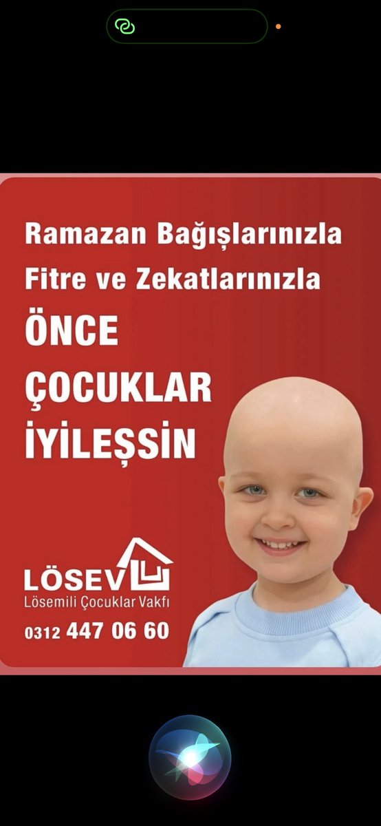 Bu Ramazan fitre ve zekâtlarınızla
önce çocuklar iyileşsin 🌙
LÖSEV’le bir bağış, bir hayat.
#Ramazandaİyilik #LÖSEV
<a href="/ustunezer/">Dr. Üstün EZER</a>
<a href="/hulya_unver/">Hülya ÜNVER</a> 
<a href="/julidearifoglu/">Dr.Julide Arifoğlu</a> <a href="/Umut96863139754/">umutcan</a> 
<a href="/makbule_ya50675/">Makbule Yaman</a>