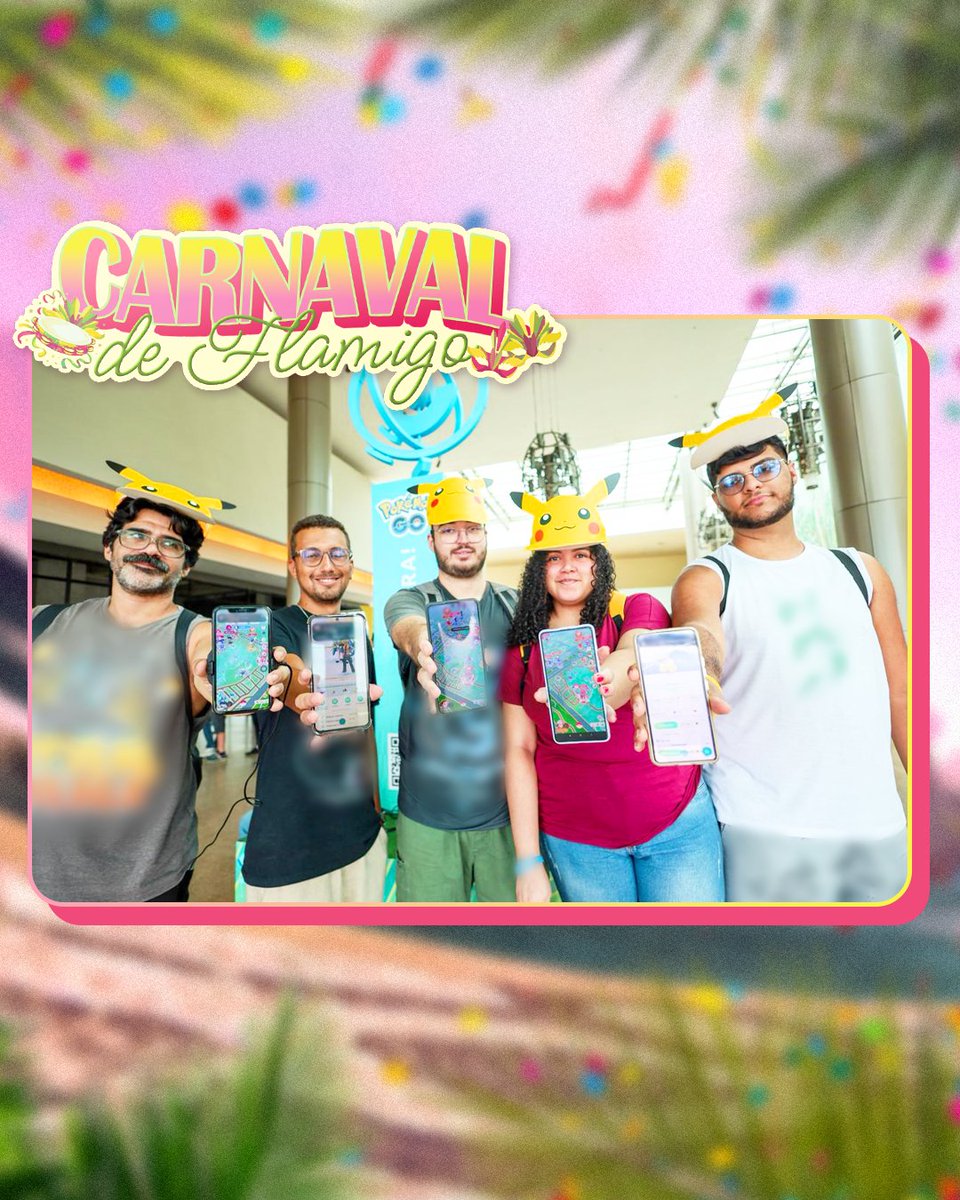 PokemonGOptBR's tweet photo. Evento concluído no Rio de Janeiro!

Obrigado a todos os Treinadores que vieram curtir o Carnaval de Flamigo com a comunidade, participaram da INCRÍVEL caravana que fizemos pela rota da Caça aos Selos GO e fugiram da chuva pra dentro do Shopping com a gente. 😂💞 https://t.co/bbDev8bfke