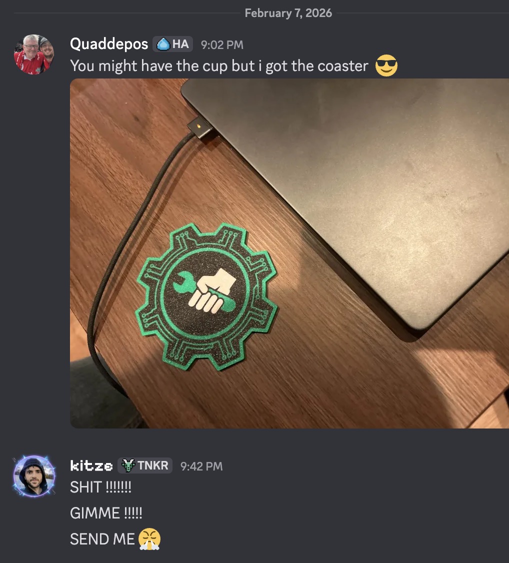 ppl make their own <a href="/tinkererclub/">Tinkerer Club 🦄</a> merch and gatekeep it from me smh
I LOVE THIS COMMUNITY THO