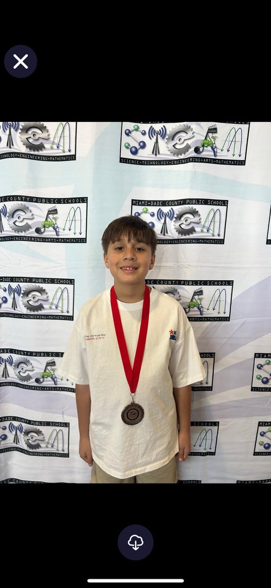 Mrs_SalazART's tweet photo. Congratulations to our three Science Fair participants for earning Silver and Bronze medals—amazing work!
@ClaudePepperES https://t.co/zKzZb5GWNy