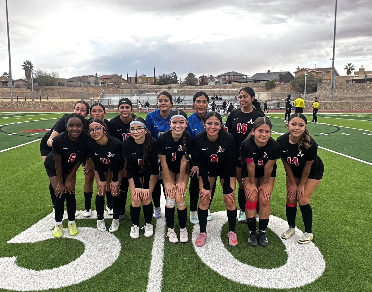 Girls_SoccerAHS's tweet photo. Final results against Horizon! 
JV-3-0
Kendyll Woodard 🎩🪄
Varsity 11-0
Nikki Carrillo⚽️⚽️⚽️
Gen Hernandez 🅰️🅰️
Regina Perez⚽️🅰️
Bella Escobar🅰️🅰️⚽️⚽️
Bianca Alarcon⚽️🎂
Alexia Flores⚽️🅰️
Isabella Vasquez⚽️
Brianna Delarosa🅰️
Julissa Alvarado⚽️
Azeree Nuñez⚽️
Zaryha Wheeler🧤 https://t.co/gyApnRyBYw