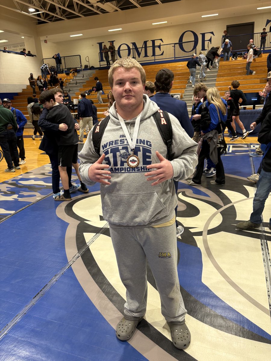 colbyjacobs66's tweet photo. Placed 5th at state today in heavyweight division!! @Coach_jtwall @CoachMangel @ZebulonScott2 @StevenCarterNLP @PlayBookAthlete @Tyler_NPreps @nlevelsports @GAPrepVarsity @RecruitGeorgia @VarsityGeorgia @LM_Sports_Media @CoachBTWalters https://t.co/2ZAlWdxBoG