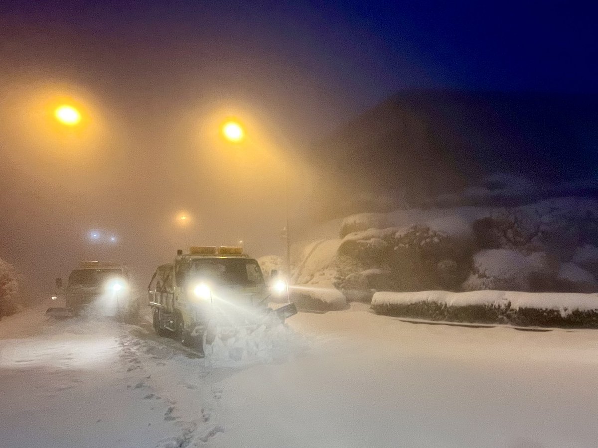 アネスト岩田ターンパイク箱根 2月8日(日)6時30分の道路状況(大観山