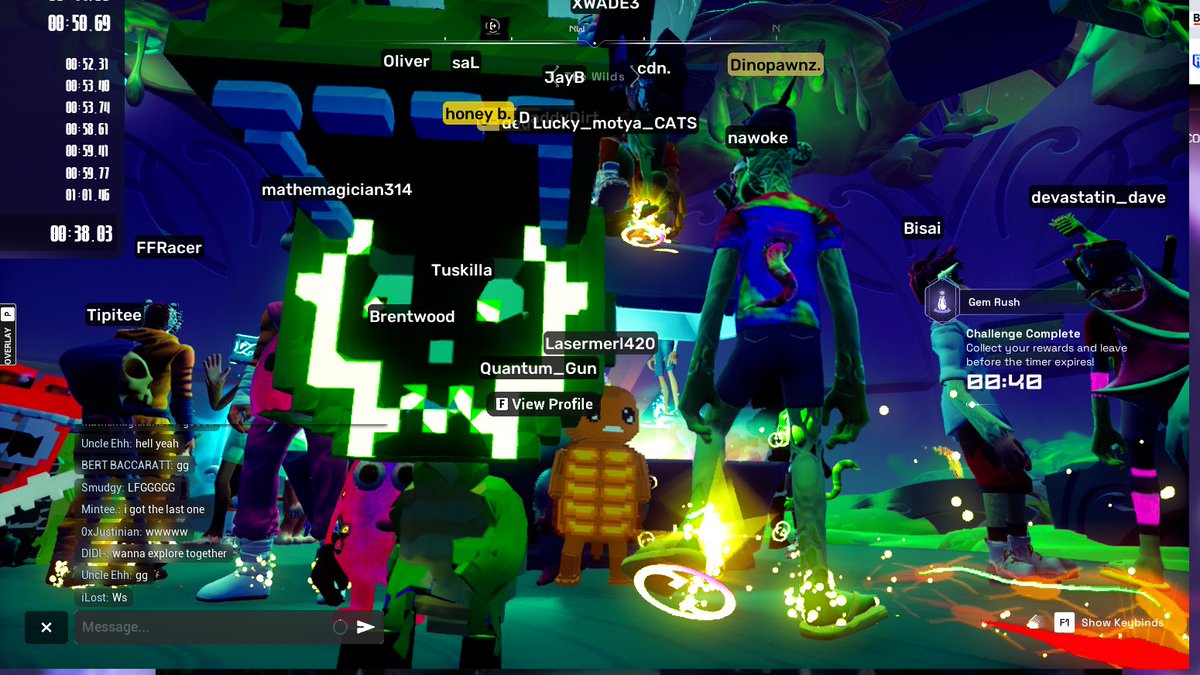 Lasermerl's tweet photo. Thanks to the @OtherGamesXYZ crew for tonight's #OtherGames event
We had a great time and broke the Gem rush record
Thanks @MakaveliDlaCruz @honeybd @dinopawnz for hosting https://t.co/MgBsDfRnei