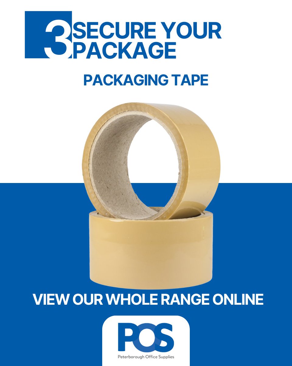Packing doesn’t need to be complicated.
We’ve broken it down into 4 easy steps to help you pack, seal and send with confidence 📦
All the packaging supplies you need, delivered locally.
#peterborough #officesupplies #PeterboroughOfficeSupplies
