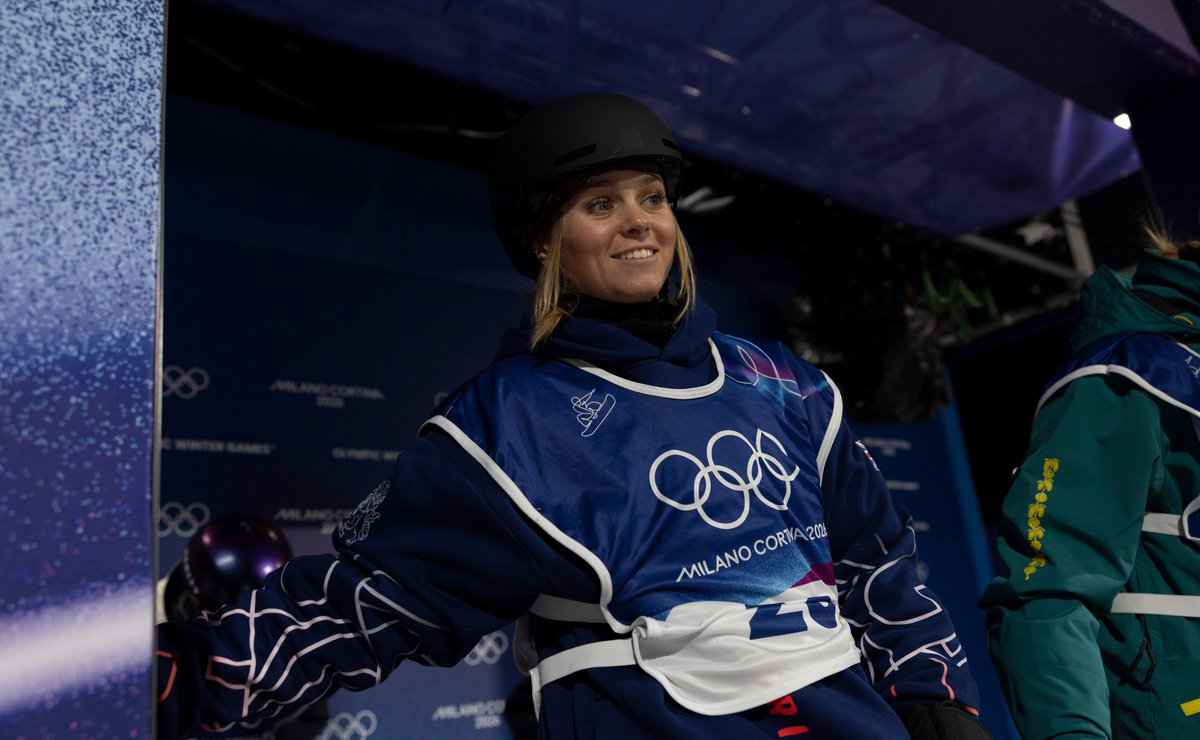 TeamGB's tweet photo. (Official) day 1 ✅ 

To our GB fans… stay tuned for even more action tomorrow 😍
To our GB athletes… enjoy some pizza and rest up 🍕

#TeamGB | #MilanoCortina2026 https://t.co/et34EIsZRO