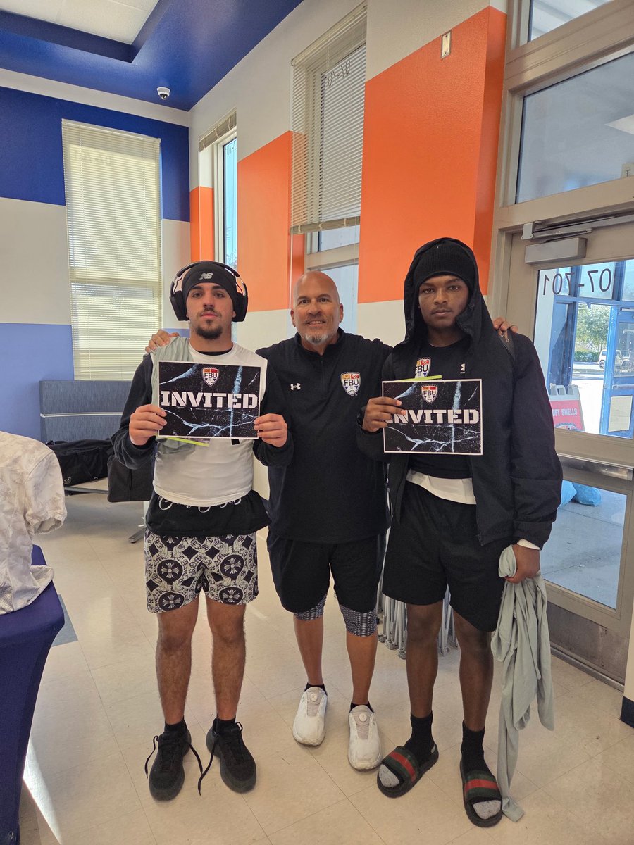 KennyDuckx4's tweet photo. Blessed to receive an invite to @FBUcamp TopGun #AGTG #Blessed #GodIsGood #QB #FieldGeneral #GameManager #TopGun #FloridaFootball
@JerryRecruiting 
@ScottC_Scout 
@One11Recruiting 
@PrepRedzone https://t.co/p7omRciP9l