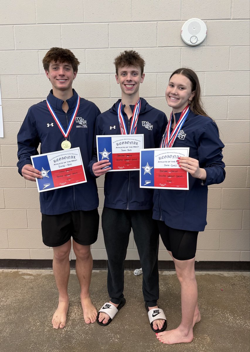 WGHS_Aquatics's tweet photo. ⭐️Boys Diver of the Meet-Justin Bunker

⭐️Boys Swimmer of the Meet-Grayden Barker

⭐️Girls Diver of the Meet-Morgan Farlow

⭐️Boys Swim Coach of the Meet-Coach Stroh

⭐️Boys Dive Dive of the Meet-Coach Gerfers https://t.co/n51eCJCcOw