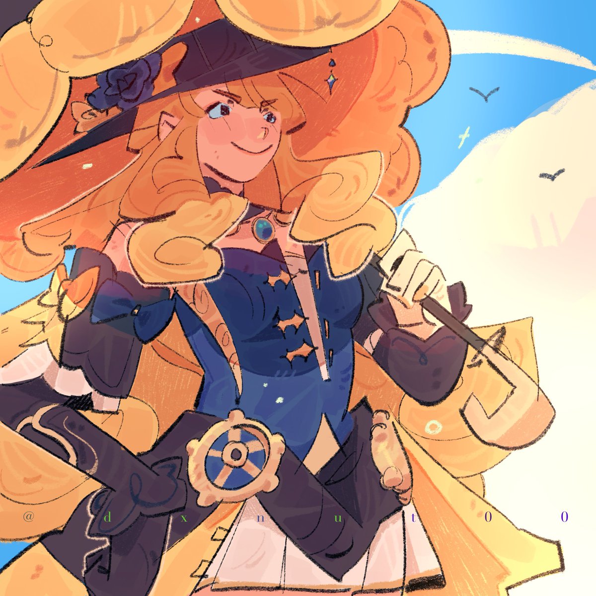 FIREEEEE!💥
#GenshinImpact #Navia