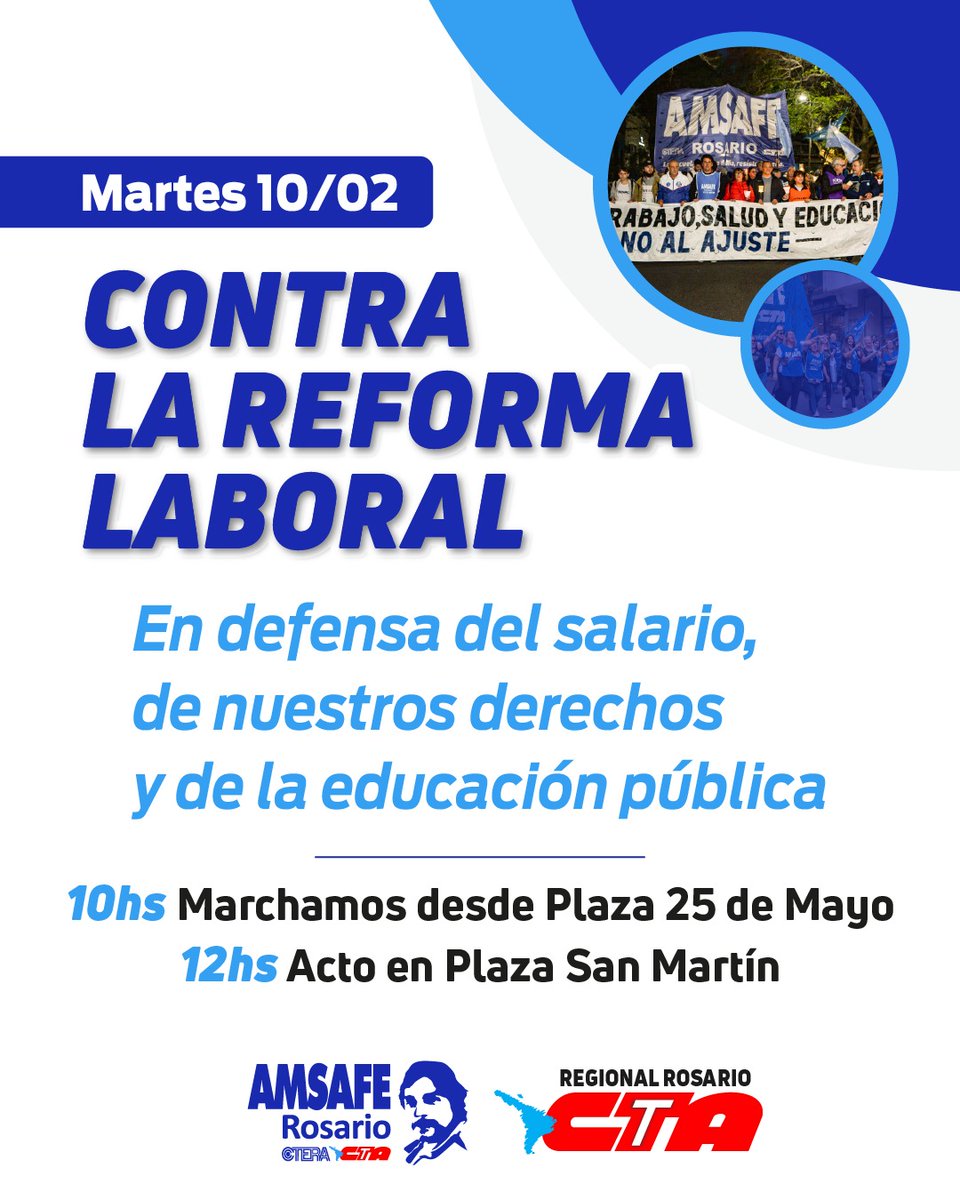 Amsafe Rosario tweet media