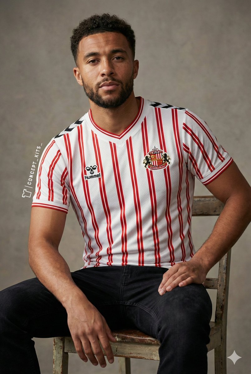 concept_kits_'s tweet photo. My @SunderlandAFC concept kit based on kit from early 80s
#SAFC #SunderlandAFC #HawayTheLads #COYR #Mackems #BlackCats #RedAndWhiteArmy #Wearside #SunderlandFans #SAFCTillIDie #SunderlandTillIDie #SAFCFamily #SAFCCommunity #SAFCFans #RokerEnd #StadiumOfLight #HaWayTheLads https://t.co/ZVrmdxkSJv