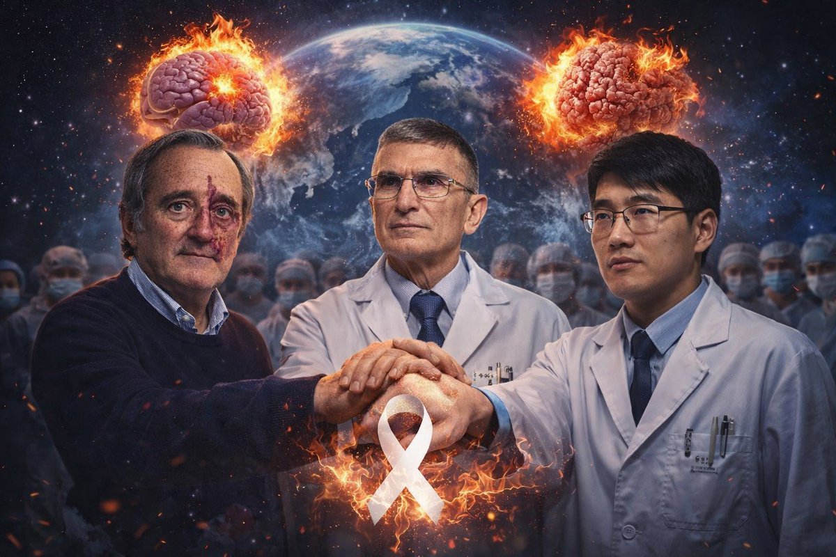 A Turkish scientist, Aziz Sancar, has defeated a brain tumor once considered “fatal.”

South Korean scientists have defeated colon cancer, and Spanish scientist Mariano Barbacid has defeated pancreatic cancer.

The world is united against cancer.