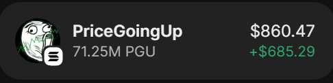 pricegoingupsol's tweet photo. ANOTHER $300! ARE YOU CRAZY?!?👀

UP UP UP! ULTRA BULLISH SIGN! https://t.co/MADAeCfah5
