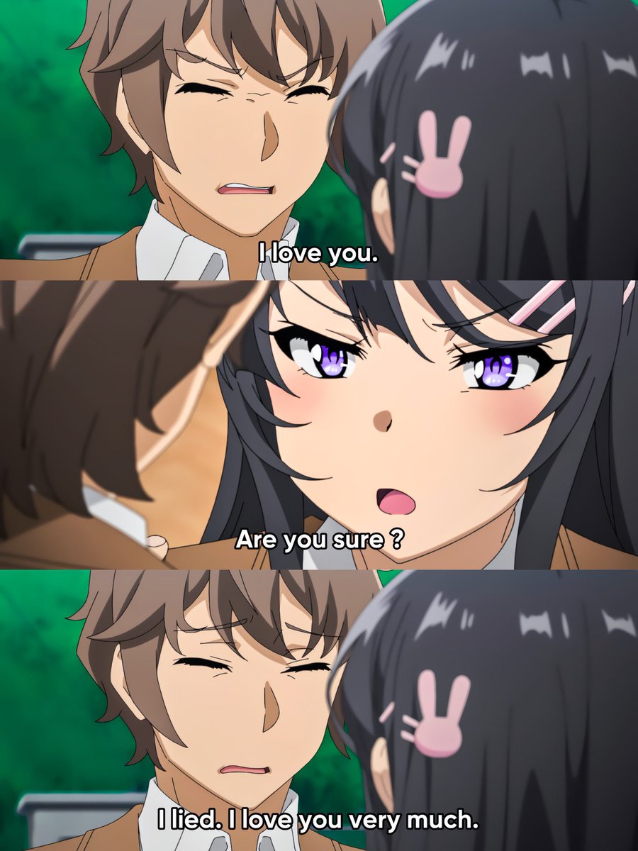 Unironically my type of love language