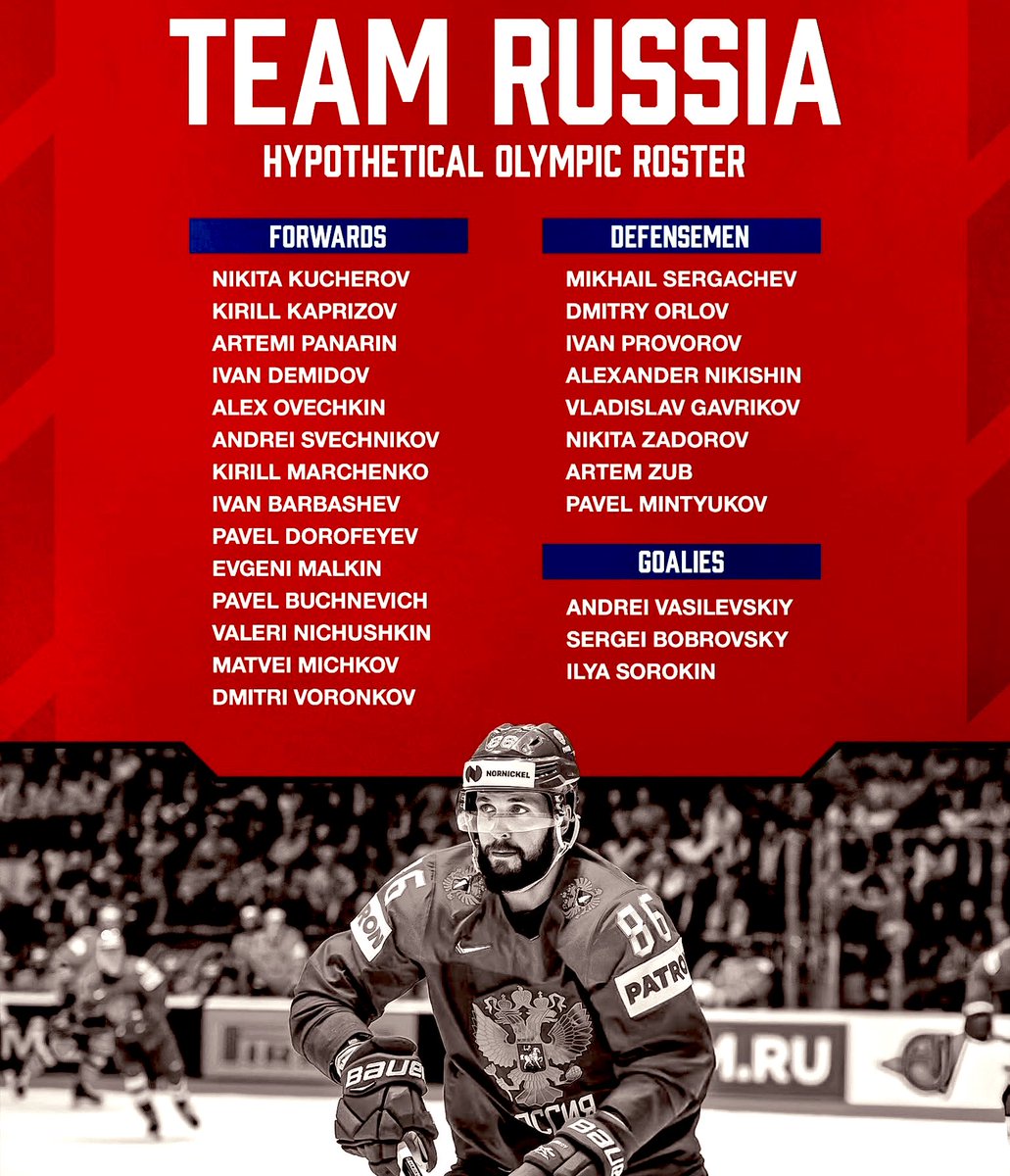 Team #Russia would go hard in these #Olympics2026