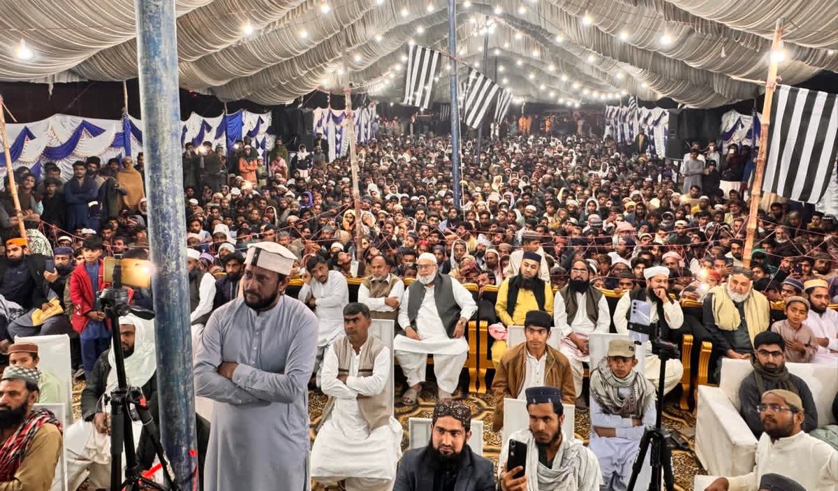 فروری 2026
جے یوآئی سکرنڈ نوابشاہ سندھ کے زیراہتمام صدر پاکستان کے آبائی شہر میں رات کے اس پہر عوامی طاقت کا بھرپور مظاہرہ
قائد جمعیت کے اپیل پر 8 فروری 2024 کو ہونے والی تاریخ کے سب سے  بدترین انتخابات کے خلاف بھرپوراحتجاجی جلسہ عام منعقد کیاگیا
<a href="/SoomroOfficial/">Maulana Rashid Mahmood Soomro</a>
#8feb_blackDay