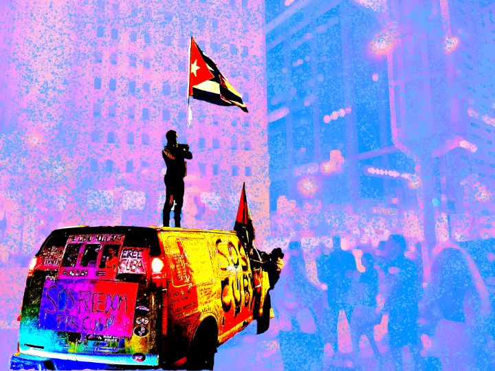 EndCredits6's tweet photo. Art of the Day! "Free Cuba". Buy at: https://t.co/akRkSKkH0D https://t.co/lxojROpKBe