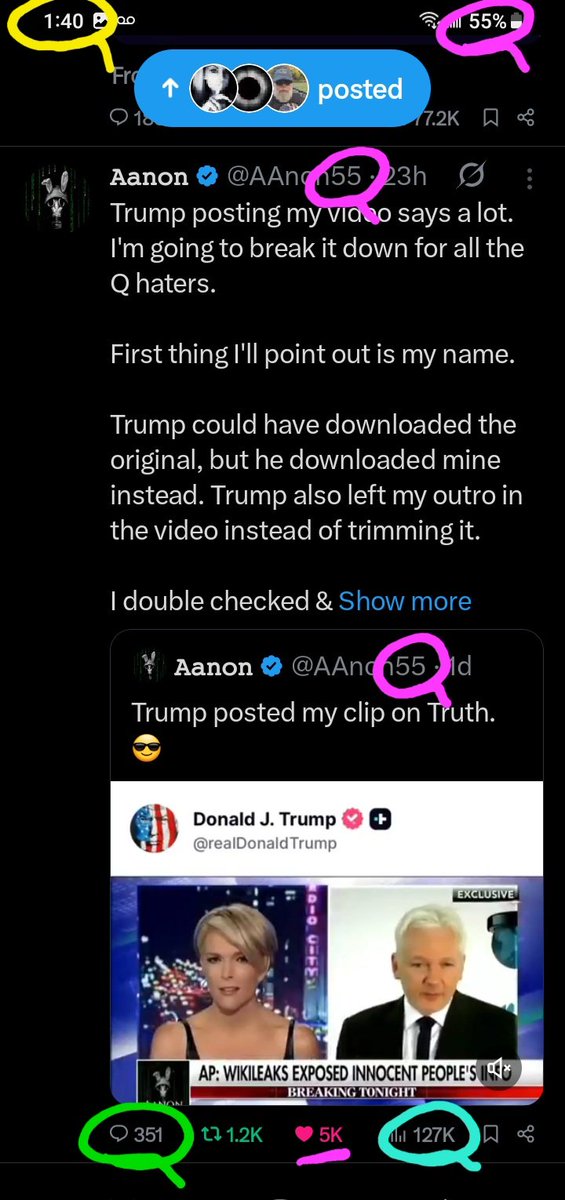 DeanDavis33's tweet image. 7️⃣🐇5️⃣ #SevenFives 
#WhatAreTheOdds 🪽
1️⃣4️⃣0️⃣ #OneFourZero 
3️⃣5️⃣1️⃣ #ThreeFiveOne
1️⃣2️⃣7️⃣ #OneTwoSeven 🐸