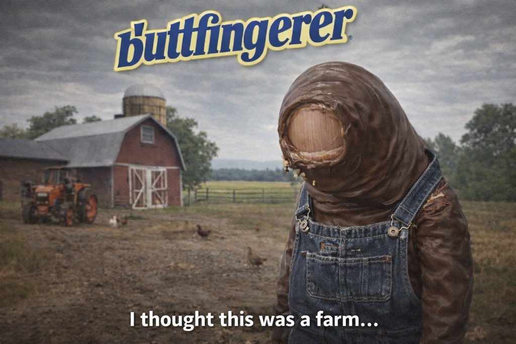 Buttfingerer tweet media