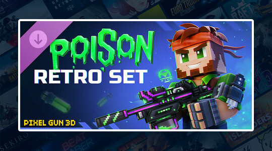 giveaway_su's tweet photo. There's a new free item on the Epic Games Store! Be quick to grab the "Pixel Gun 3D - Poison Retro Set" DLC for the free-to-play game "Pixel Gun 3D"! This giveaway is available for a limited time.
https://t.co/EUVyDwCTp9
#giveaway #epiggames #dlc https://t.co/faz7sqe7AR