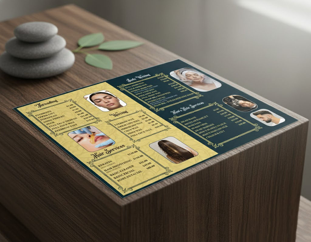 designermahia's tweet photo. Luxury Hair Studio &amp; Spa Brochure Design ✨

#LuxuryBrochure #SalonBranding #HairStudioDesign #SpaMarketing #BeautyBranding #PrintDesign #GraphicDesigner #BrandIdentity #MarketingDesign #CreativeLayout https://t.co/30Qffk7Eek