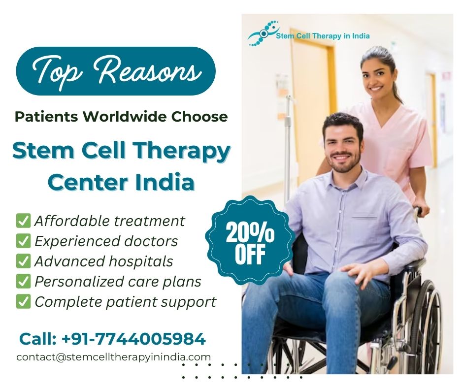 stemcellcentre's tweet photo. Top Reasons Patients Worldwide Choose Stem Cell Therapy Center India 🌍

India continues to be a global hub for safe, trusted, and affordable stem cell therapy.

https://t.co/2BTuVzYSc3

#StemCellTherapy #StemCellTreatment #StemCellTherapyIndia #MedicalTourismIndia https://t.co/yq0RNFJbRp