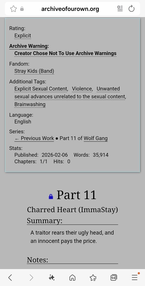Okay, so about this- my beta and I had some miscommunication and they hadn't read all of it because they didn't know I added more (my fault), then holidays hit, then my life has sucked the last few weeks as I am dealing with family issues
😮‍💨
Once I title it, I'll be posting 👀
