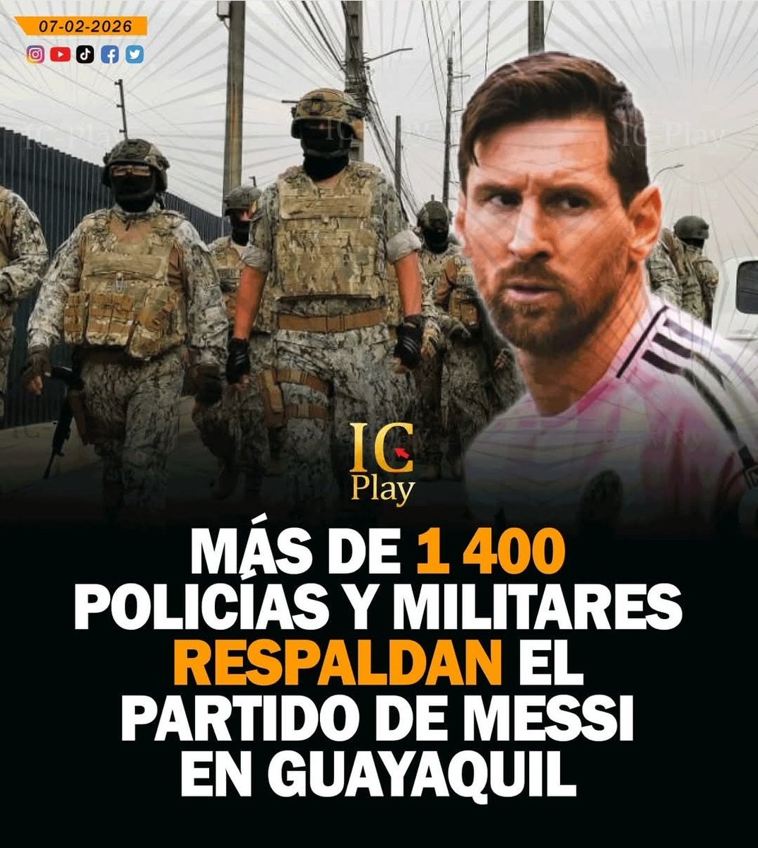 Este país banana lleno de estupideces, mientras rankiamos como el país y Guayaquil entre las más violentas del mundo por muertes y robos, desplegamos  gran contingente policial y militares para resguardar a una persona !!!
