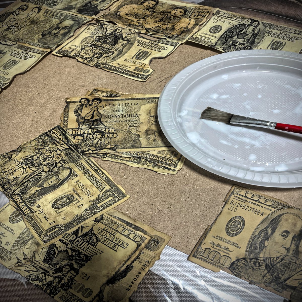 #Poster #illustration 🎨
 #wood 50 x 70 cm  #art
Work in progress   I ❤️ 80s