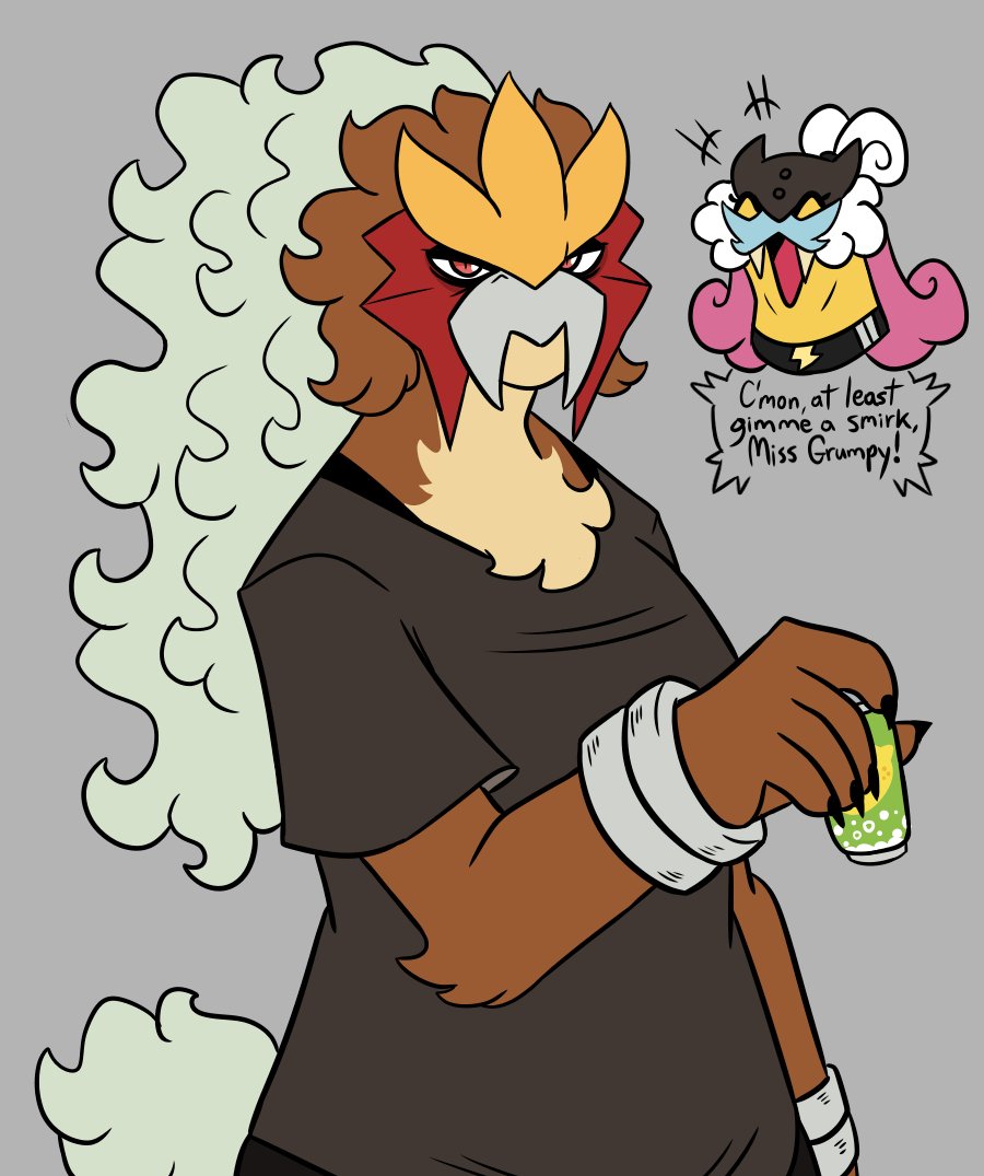 bedhead entei (and her annoying sister)