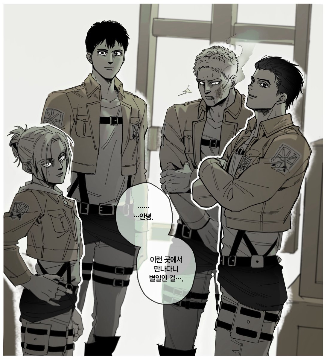 KIN285kiz's tweet image. 싸우면 안대