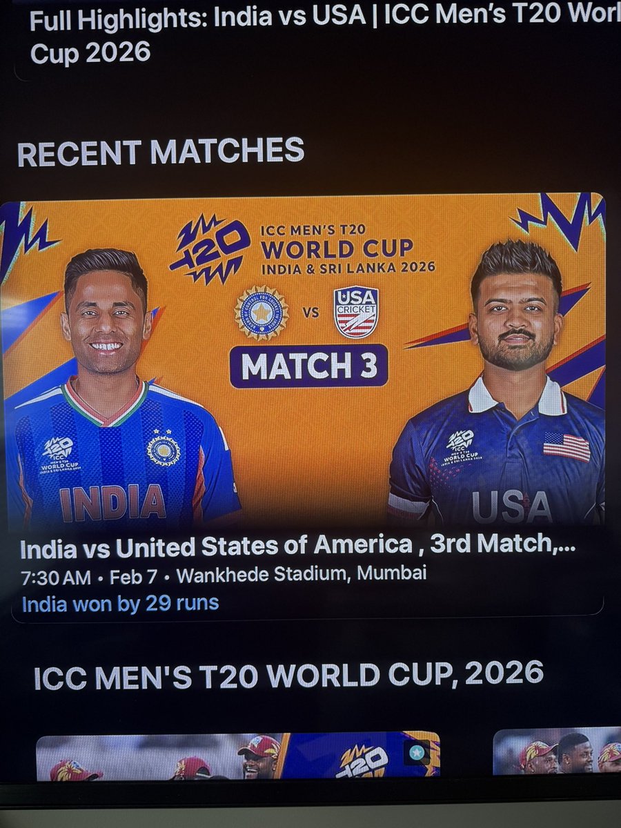 stevewatlock's tweet photo. @willowtv Why would you post the score of the match on the screen where I need to click to watch the match?  Now there is no need to watch the match as I know the result.  Your new layout needs work. https://t.co/f0jHSo13kp