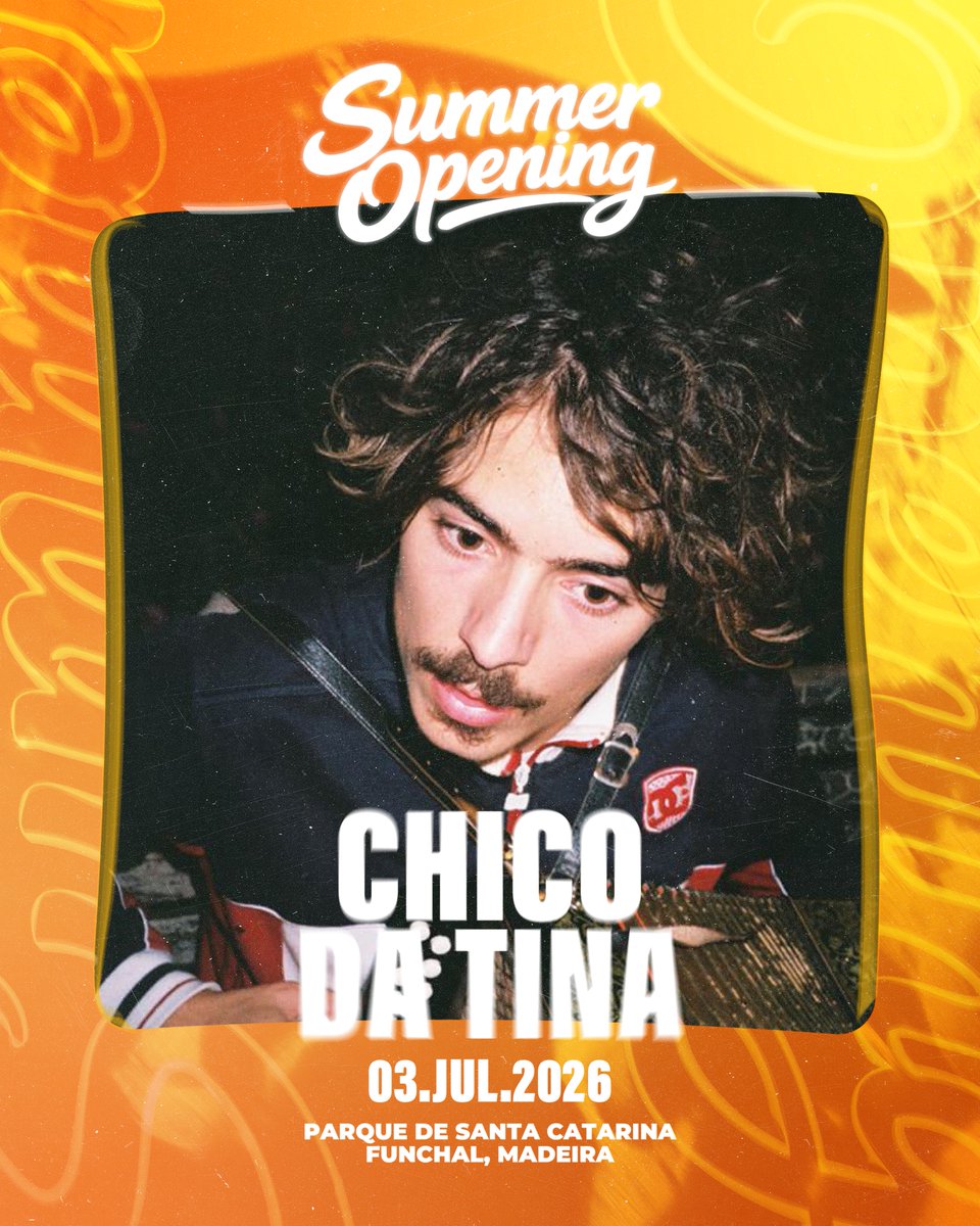 Uma última dança com Chico da Tina 🪗 A vida é boa! 🧡

🎫 Garante já o teu bilhete na 1.ª fase em summeropening.pt ou nos locais habituais.

#SO2026 🧡