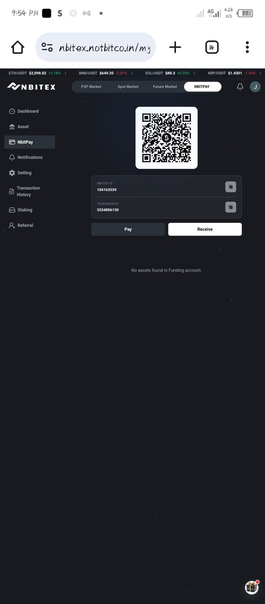 JohnsonAkaka01's tweet photo. @notbitco_in @KaduBRZ Have been mining this for years but how is it that reaching mainnet I can't see any of the token I mine in the mainnet even after connecting my telegram with it is still showing zero. This is what am talking about, I can't stake because there is no token to stake https://t.co/5a8ZxoxgFU