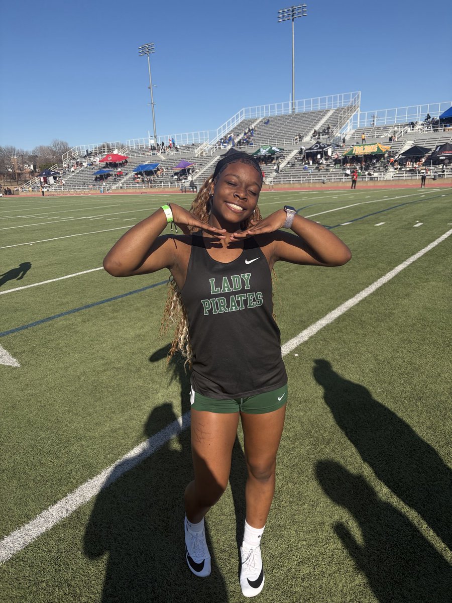 5th place finish and a PR for Paris in the 300 hurdles!!! <a href="/PoteetTrack/">Mesq Poteet XC/TF</a>