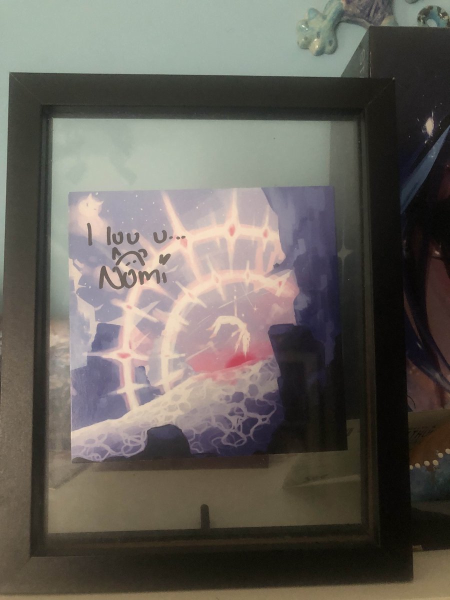 forgot to post this to twitter, but i managed to get a rare signed Sun Always Sets CD, luv u too numi! I will treat it better than my future child i promise