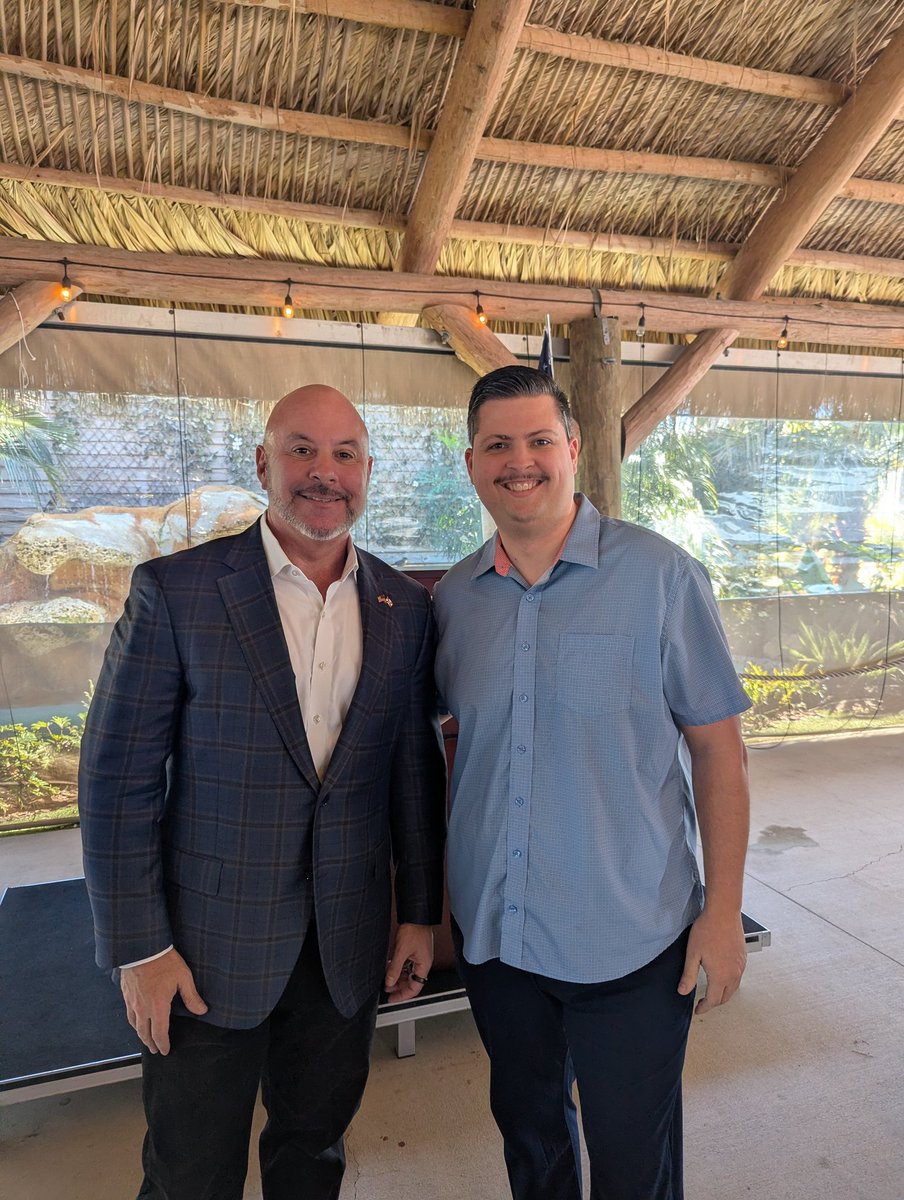 SundAndrew's tweet photo. It was a great Gulf Coast Young Republican event with our CFO @GovGoneWild today! His #FAFO audits are holding local governments accountable to tax payers. We need to send him back for a full term. #VoteIngoglia https://t.co/9kBZEfu0G5