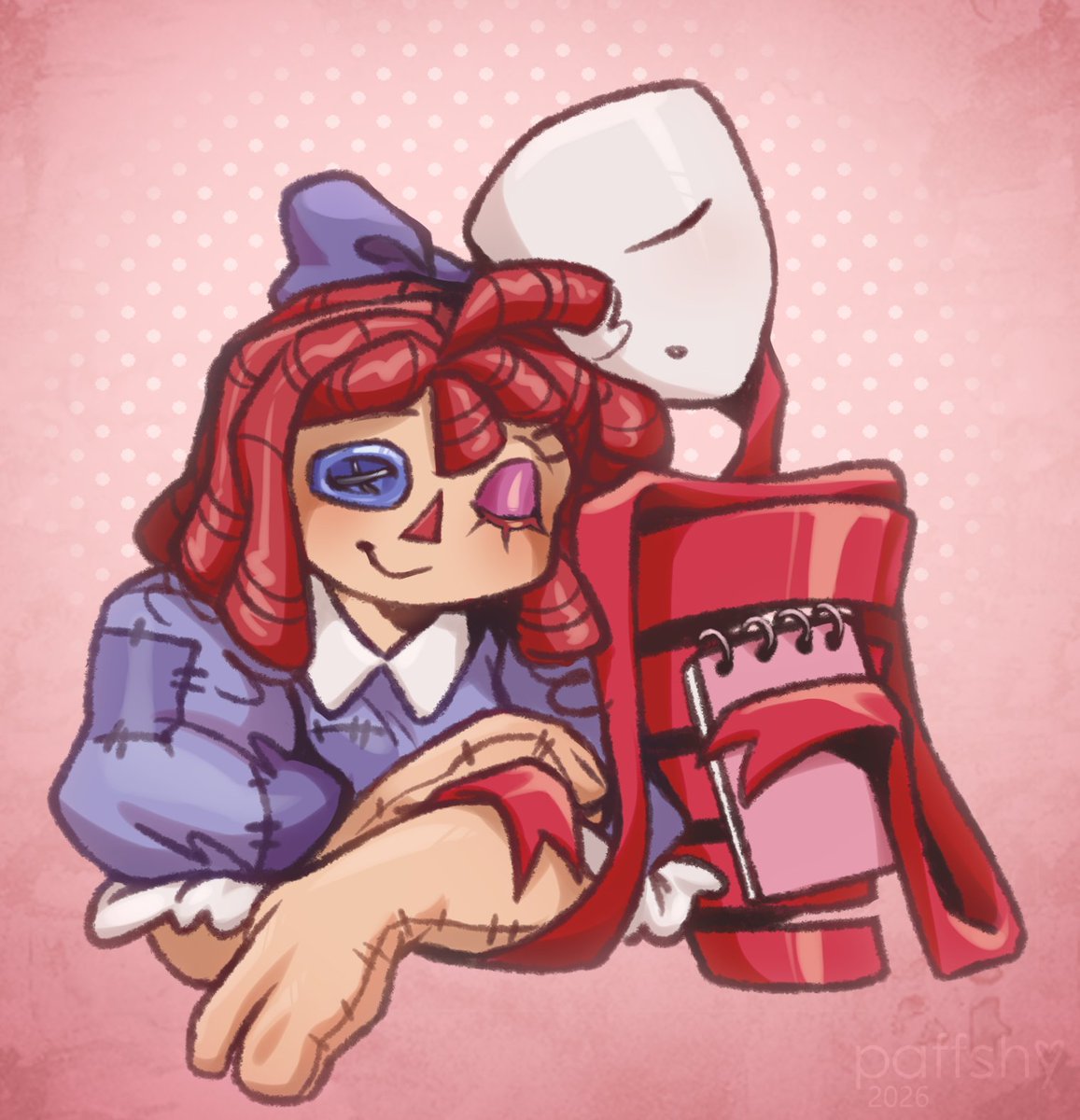 My sweet girls

#art #digitalart #fanart #TheAmazingDigitalCircus #TADC #Ragatha #Gangle #RibbonDoll