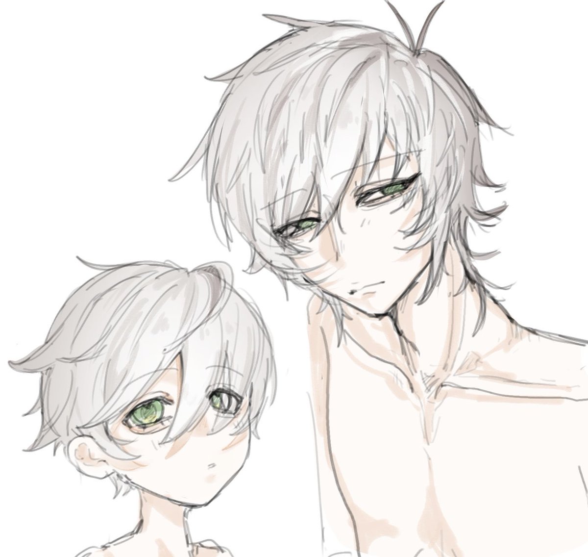 skyillust_03's tweet photo. 顔あり 擬人化
前のやつに色塗ってみた🌱 https://t.co/N4KnDYXdNe