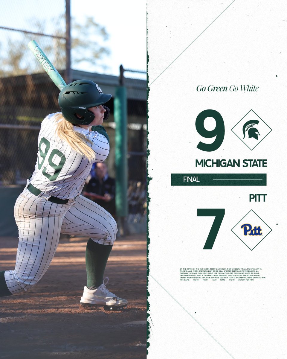 Michigan State Softball tweet media