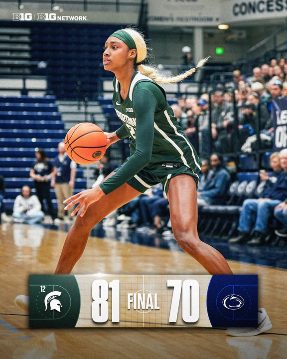 The Spartans earn a road win 👏