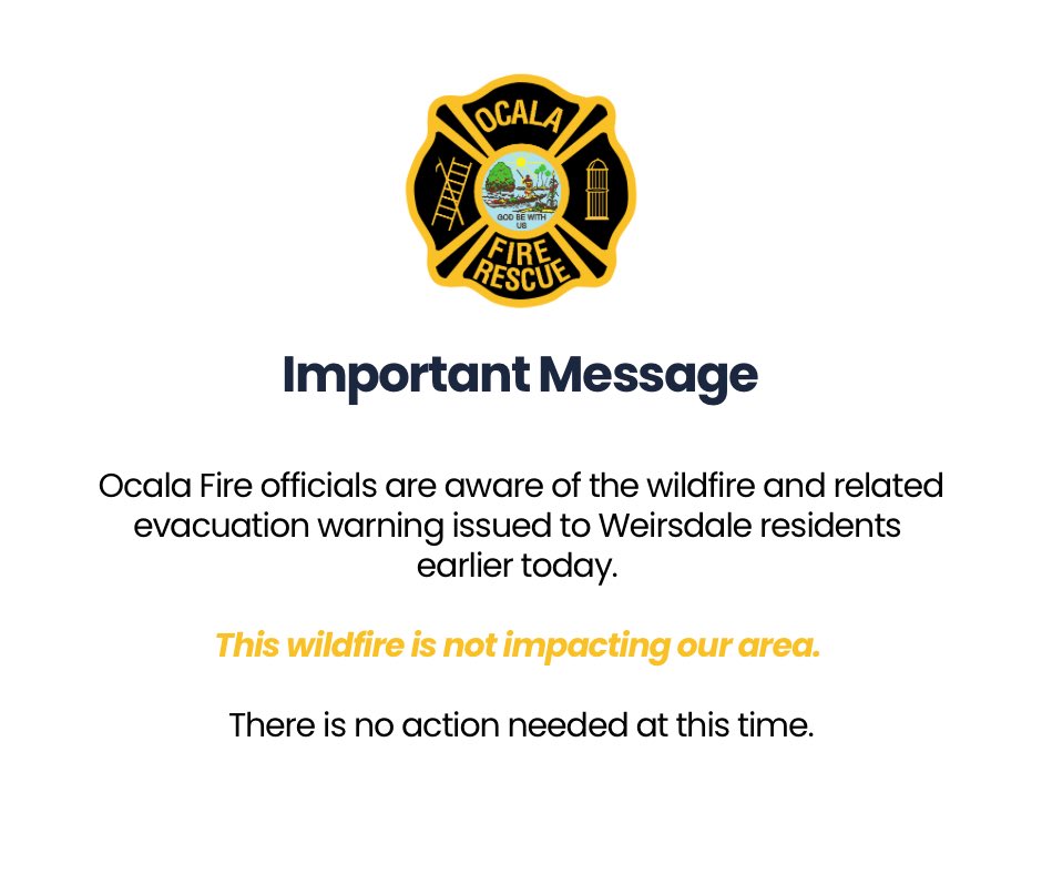 Ocala Fire Rescue tweet media