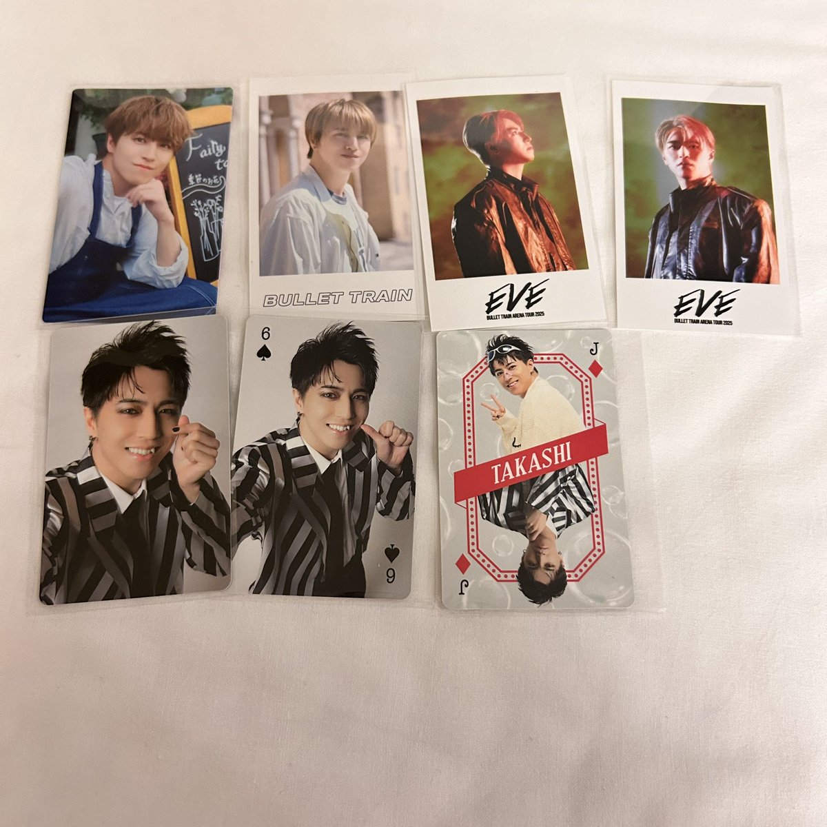 dnjnyknk's tweet photo. 超特急 B9 T.I.M.E birthday RiB 
MEMORIAる 8号車の日 Joker EVE REAL?
生誕 生写真 ミニフォトトレカ交換

【求】
タクヤ・ハル関連なんでも（過去弾・異種可）
タカシ・アロハ（未所持のみ）
※定価譲渡可

【譲】タカシ・アロハ・連結・集合

【取引】2/8 REAL?香川、その他手渡し

#超特急交換 https://t.co/1x36DL12ow