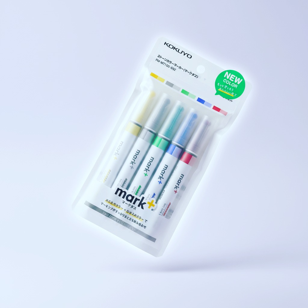 WildColorz's tweet photo. KOKUYO Mark+ 2-Tone Highlighter ✨ 

The One-Pen Power Move for Your Notes, gives you a bold and soft shade in a single tip for instant color-coding without the bulk. 🇯🇵📚

Link in the Bio 

#wildcolorz #kokuyomarkplus https://t.co/SYdu4xtQPT