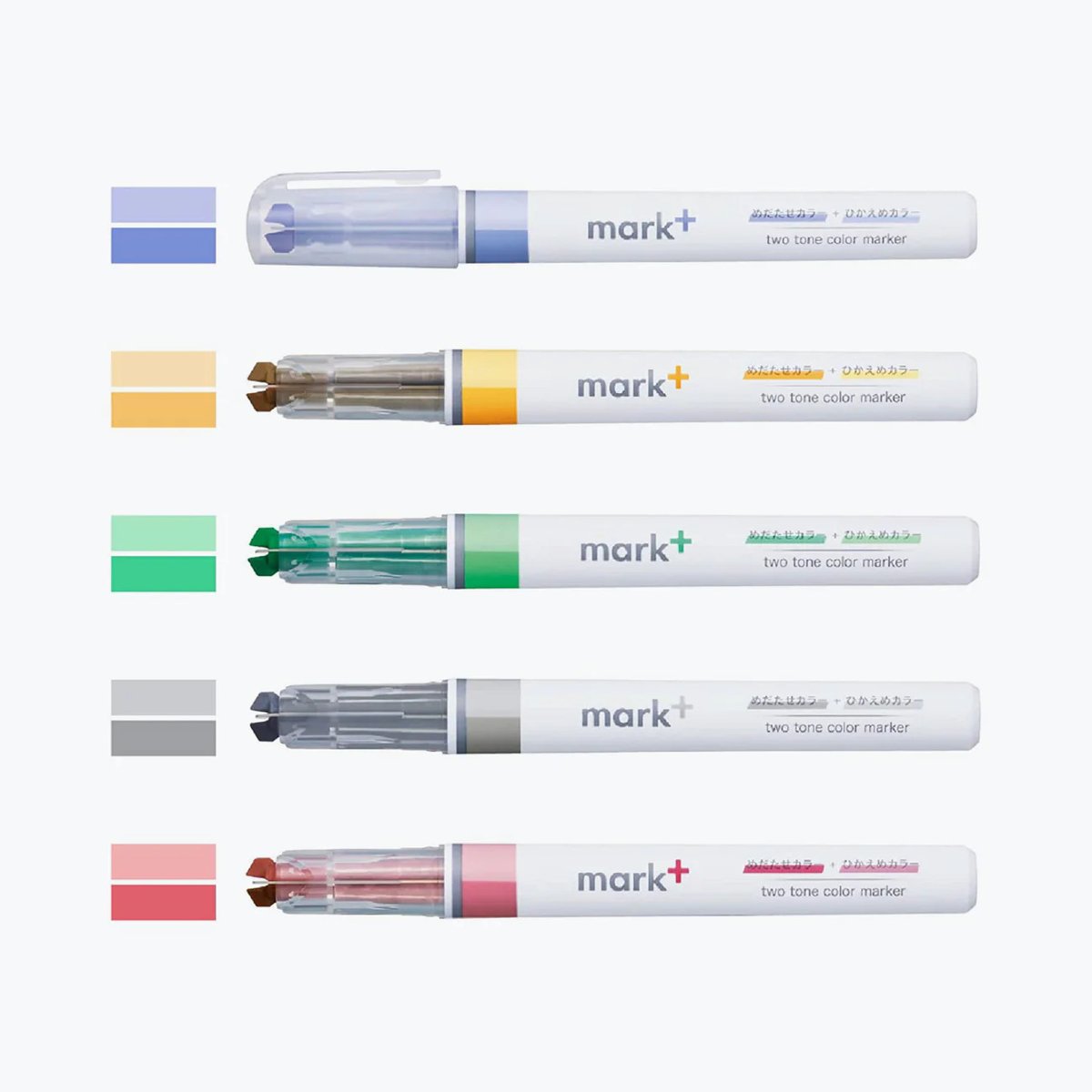 WildColorz's tweet photo. KOKUYO Mark+ 2-Tone Highlighter ✨ 

The One-Pen Power Move for Your Notes, gives you a bold and soft shade in a single tip for instant color-coding without the bulk. 🇯🇵📚

Link in the Bio 

#wildcolorz #kokuyomarkplus https://t.co/SYdu4xtQPT