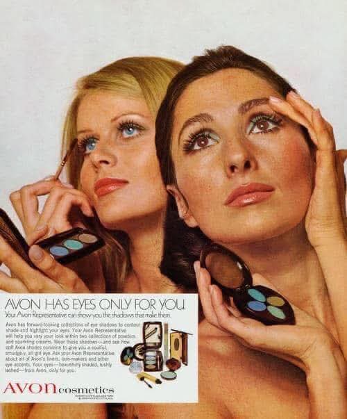francewitch's tweet image. Beautiful #Avon advert. 1970s.