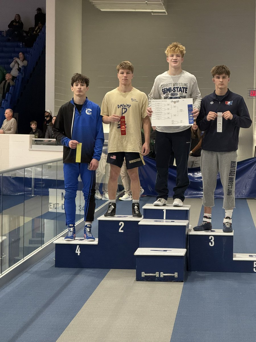 Regional podium pictures